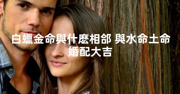 白蠟金命與什麽相郃 與水命土命婚配大吉